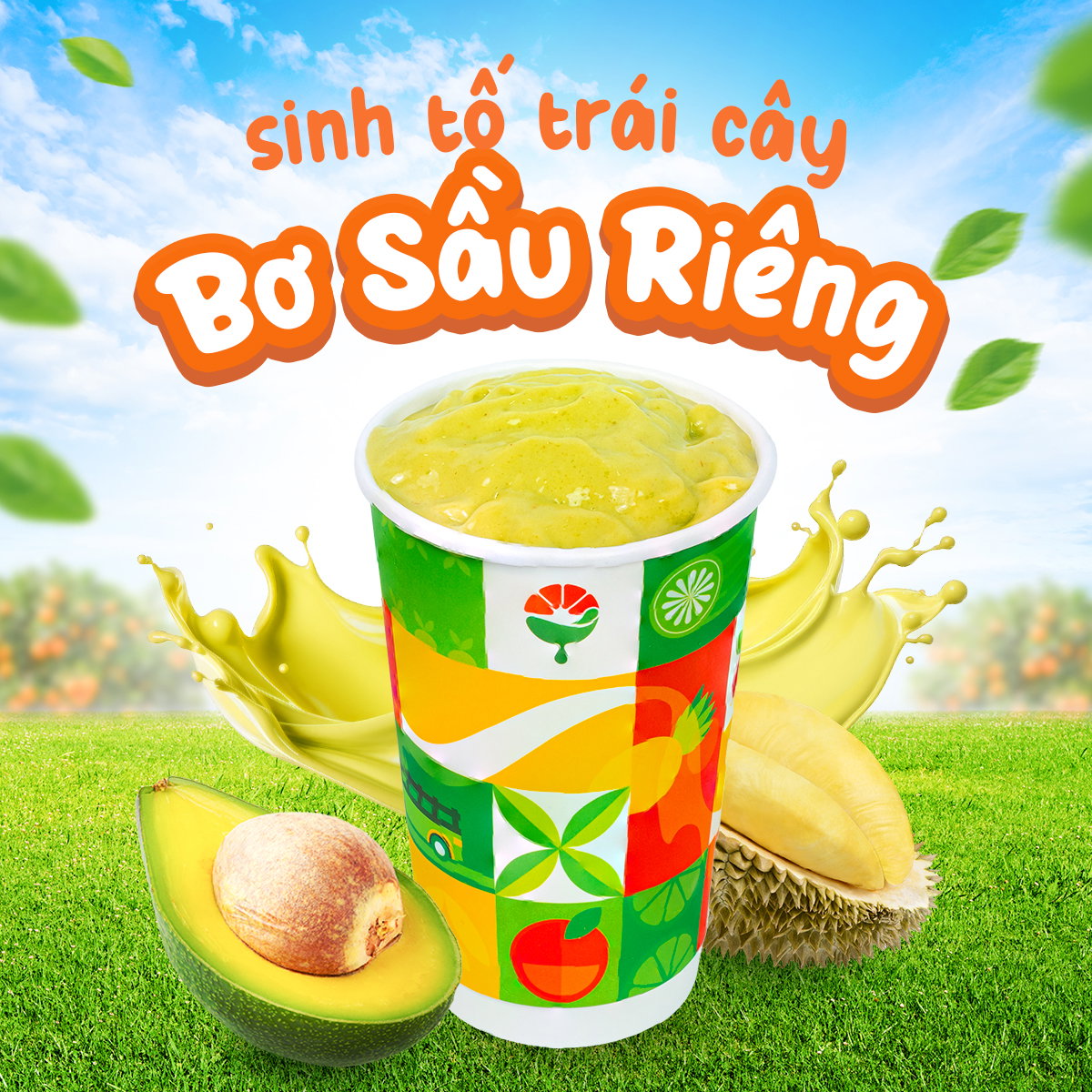 Sinh Tố Bơ Sầu Riêng