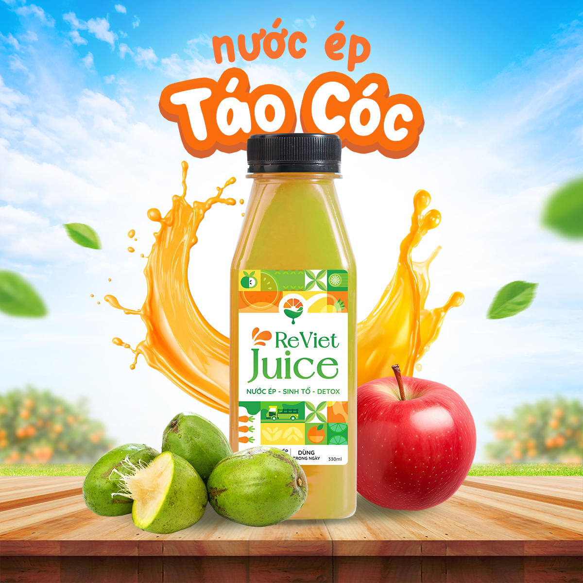 Nước Ép Táo Cóc
