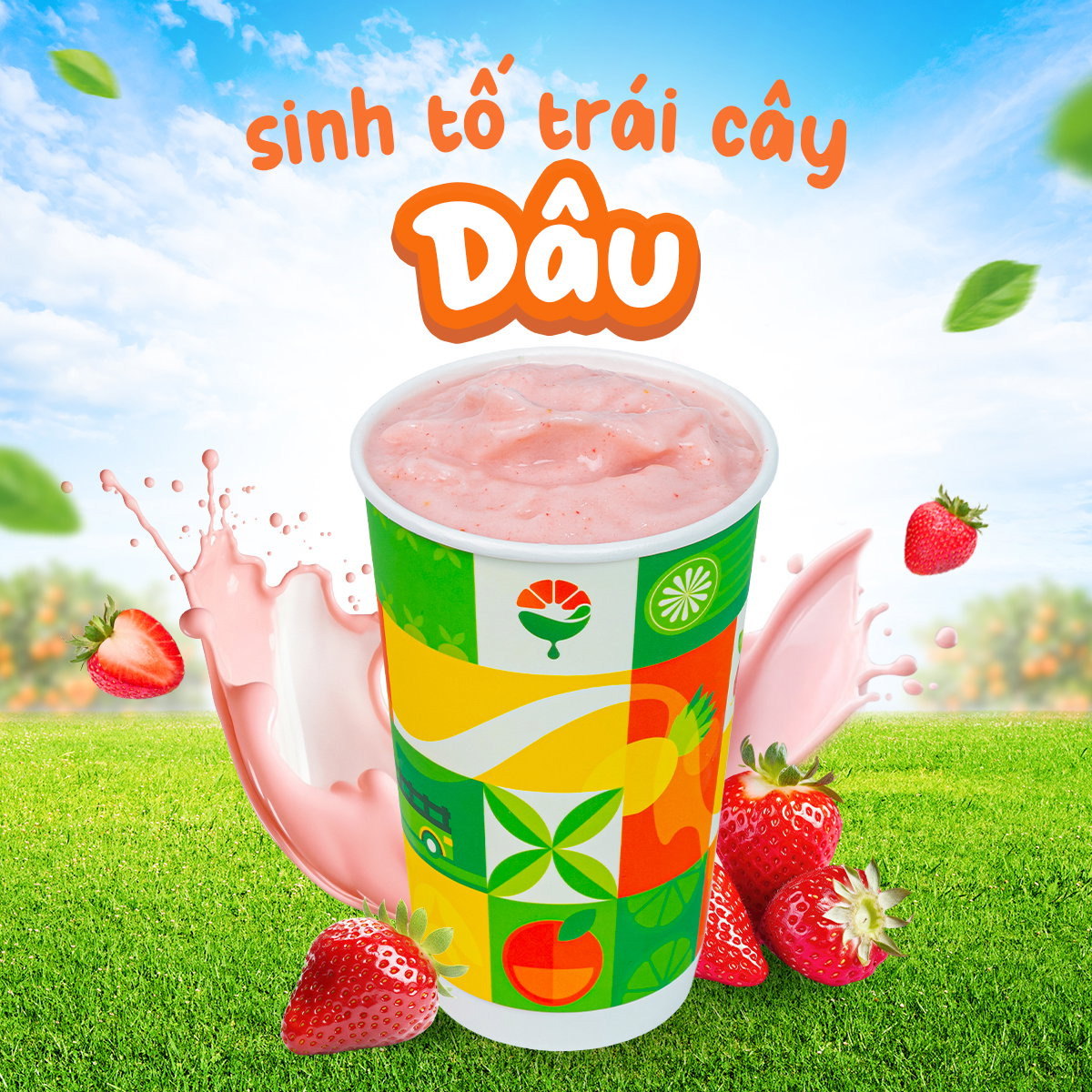 Sinh Tố Dâu Tươi