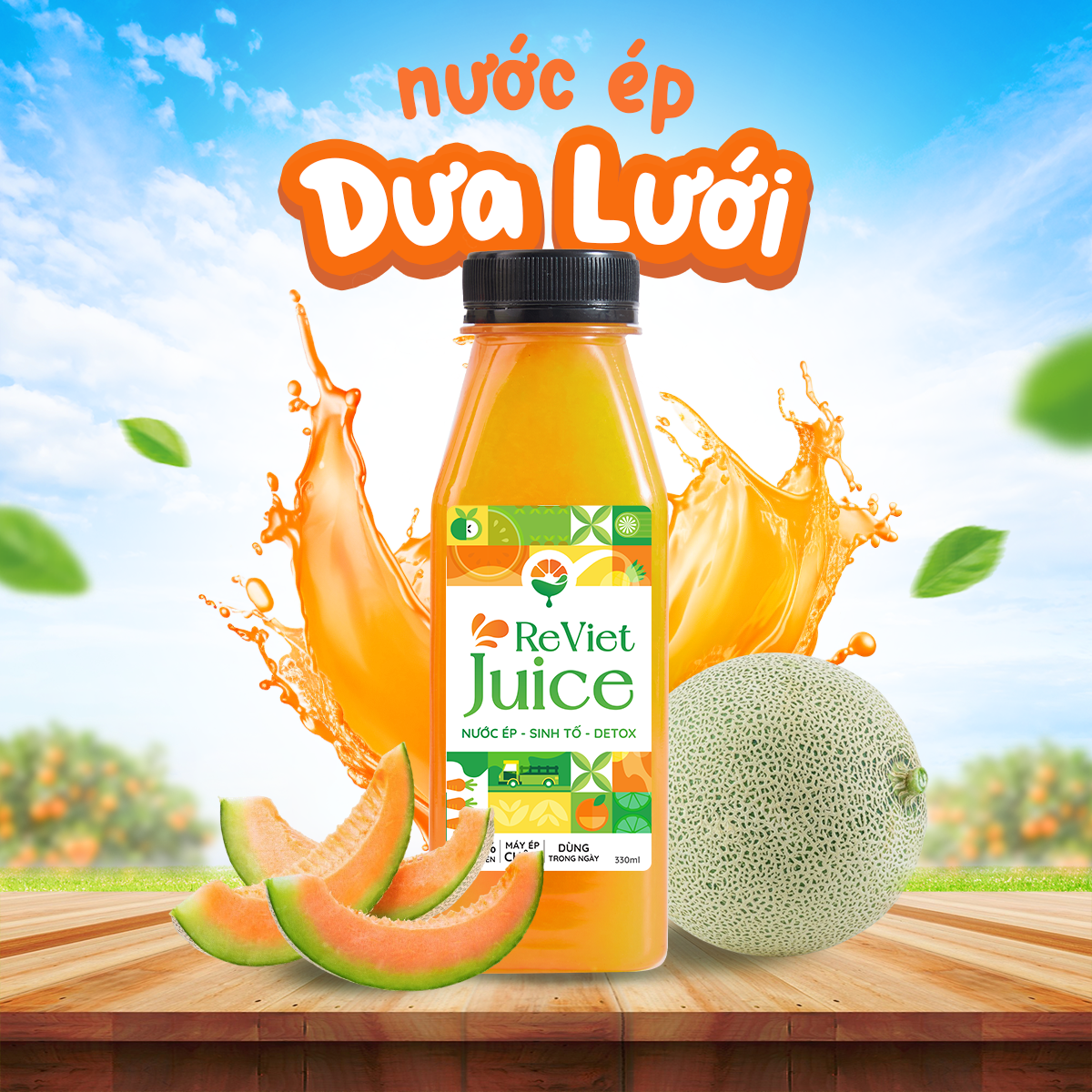 Nước Ép Dưa Lưới