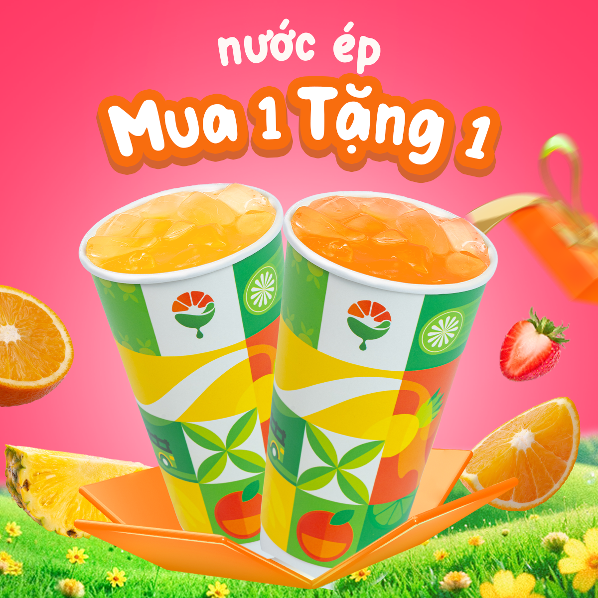 Combo Nước Ép Mua 1 Tặng 1