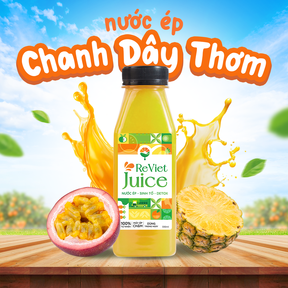 Nước Ép Chanh Dây Thơm