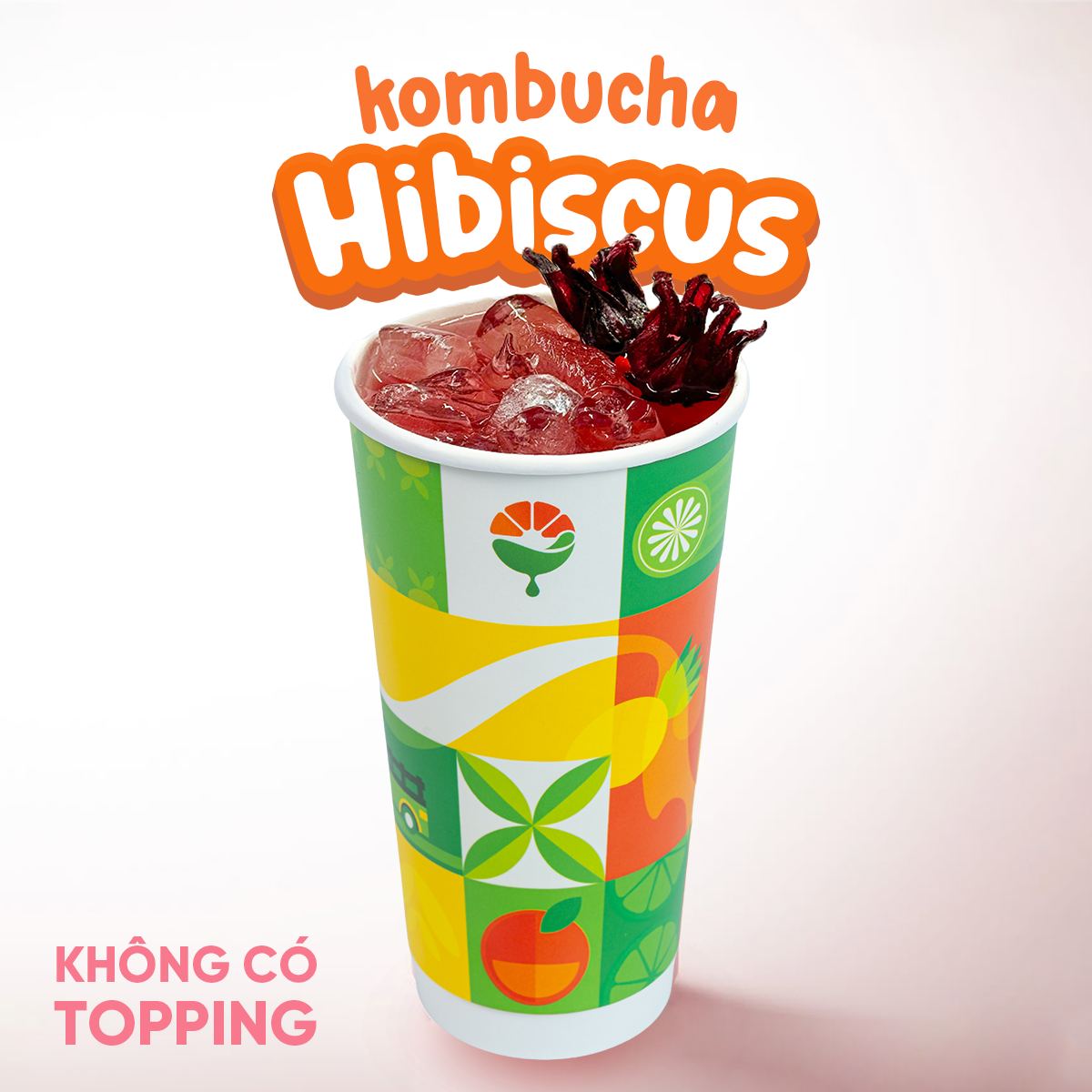 Trà Kombucha Hibiscus