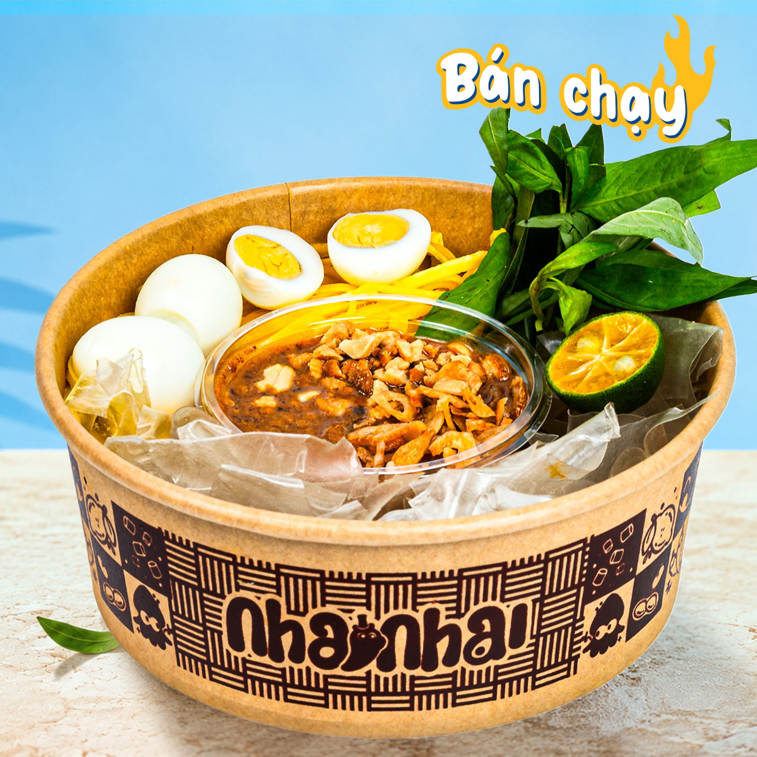 Bánh Tráng Chấm Sốt Muối Gánh - BÁN CHẠY