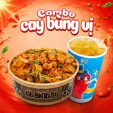 Combo Cay Bùng Vị: Trộn Ớt Rim + Hồng Trà