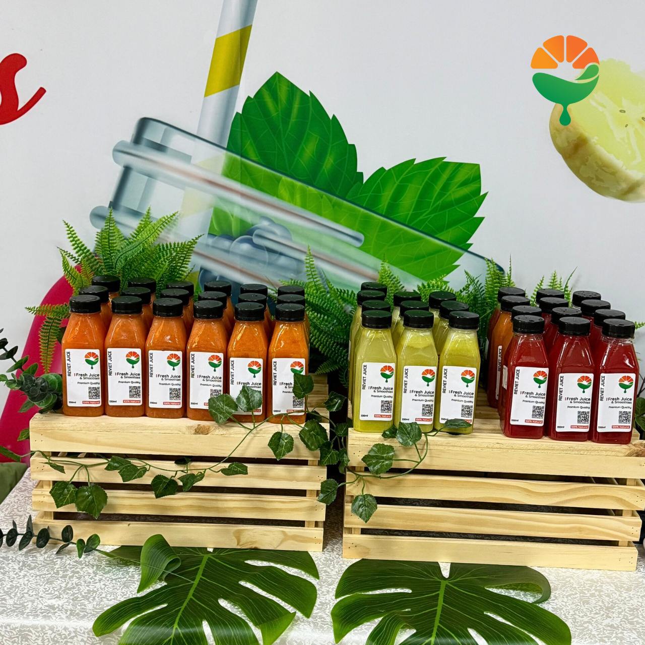 Nước ép trái cây tươi của ReViet