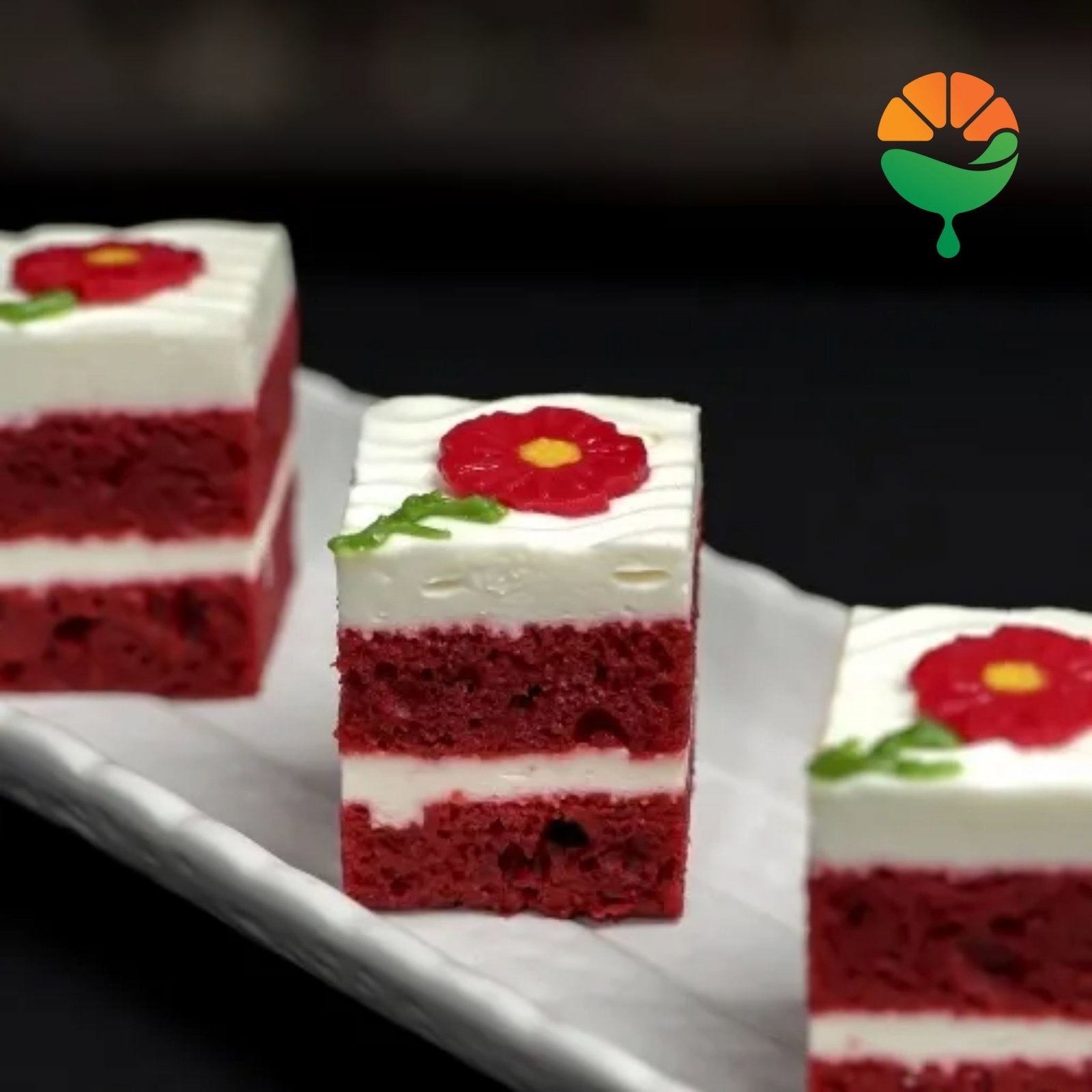 Bánh Red Velvet cho bữa tiệc teabreak
