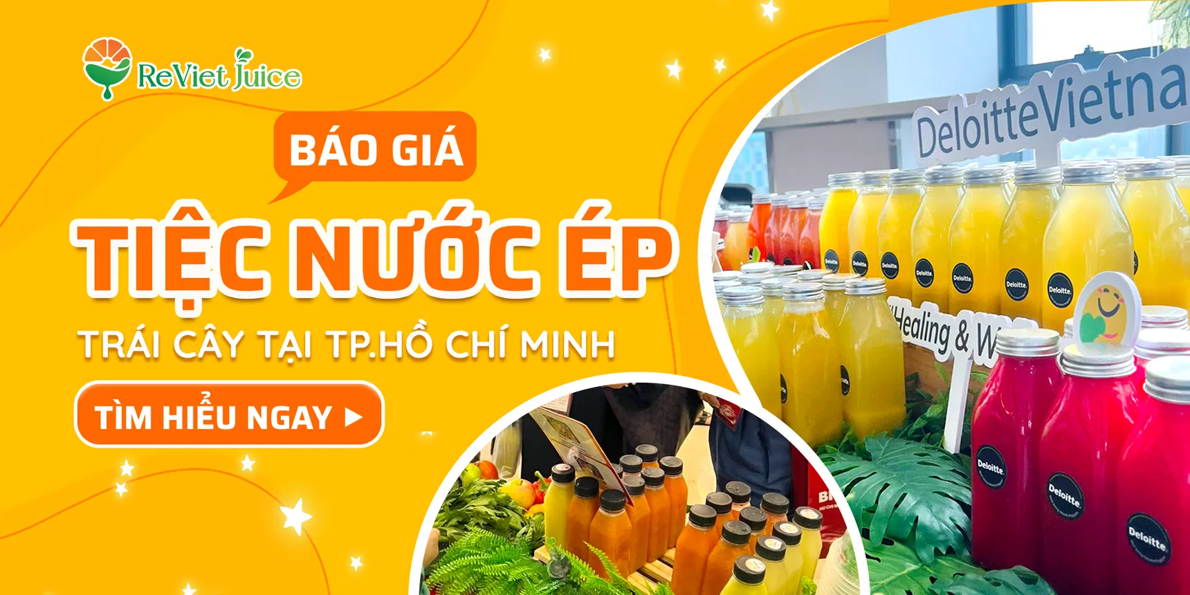 Báo giá tiệc nước ép trái cây tại TP HCM