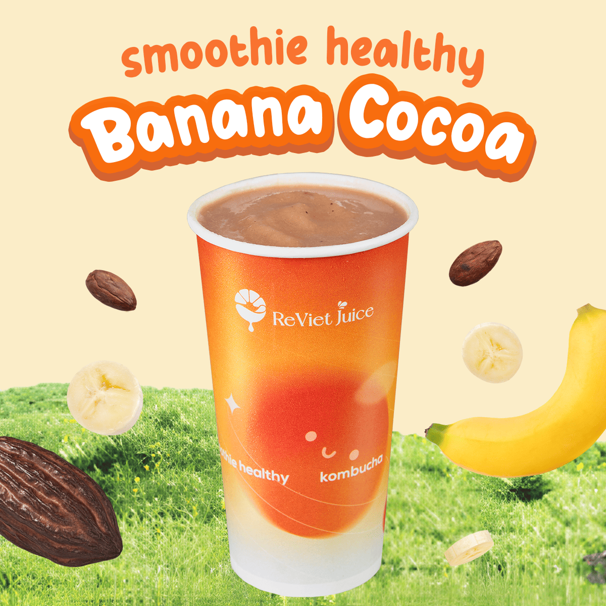 Banana Cocoa: Chuối - CaCao