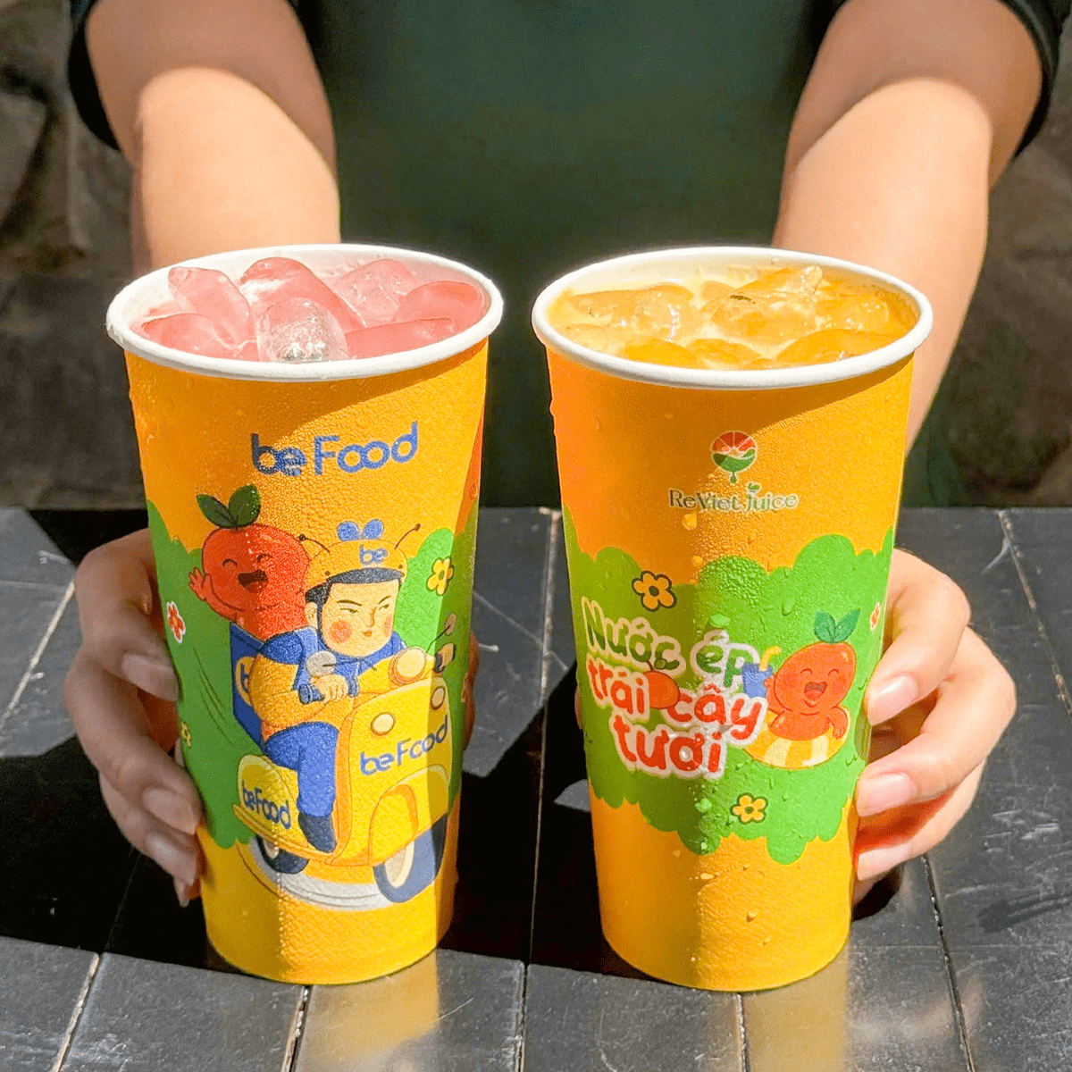 Nước ép ReViet hợp tác với BeFood