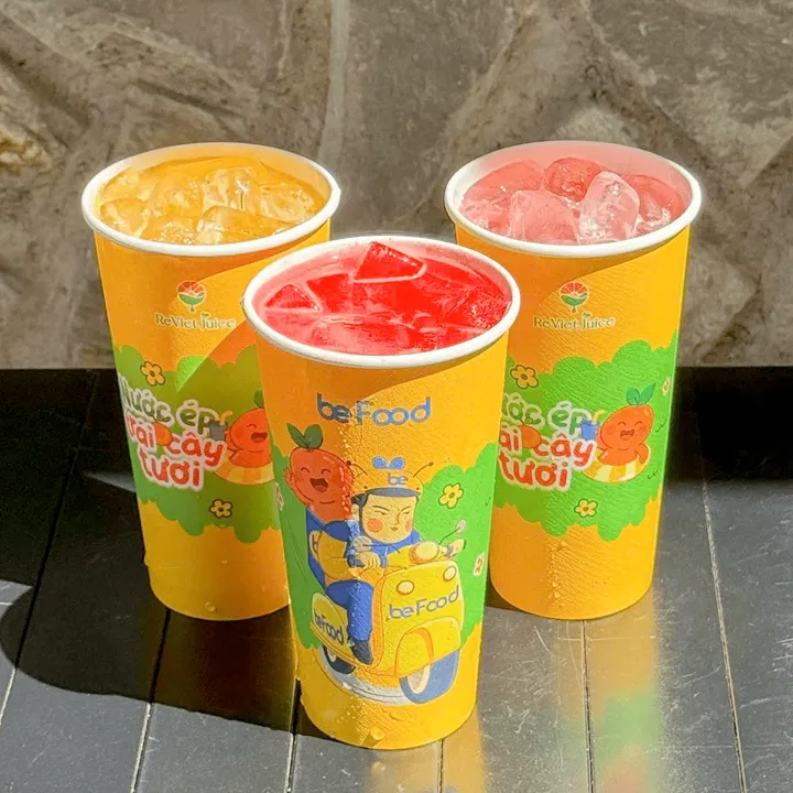 Nước ép ReViet hợp tác với BeFood