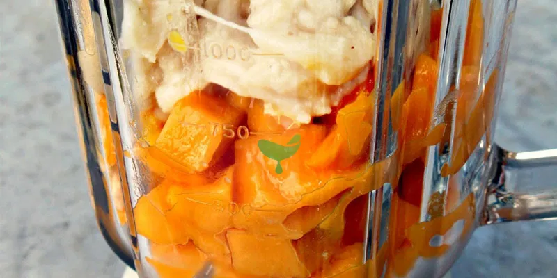 Xay sinh tố mãng cầu xoài