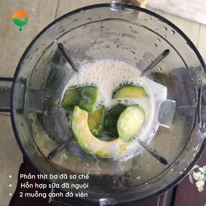 Hướng dẫn làm sinh tố bơ