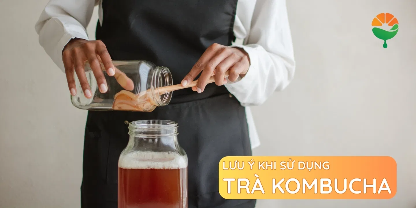 Lưu ý khi sử dụng trà Kombucha
