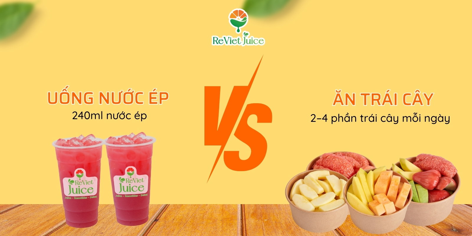 Nên uống nước ép hay ăn trái cây?