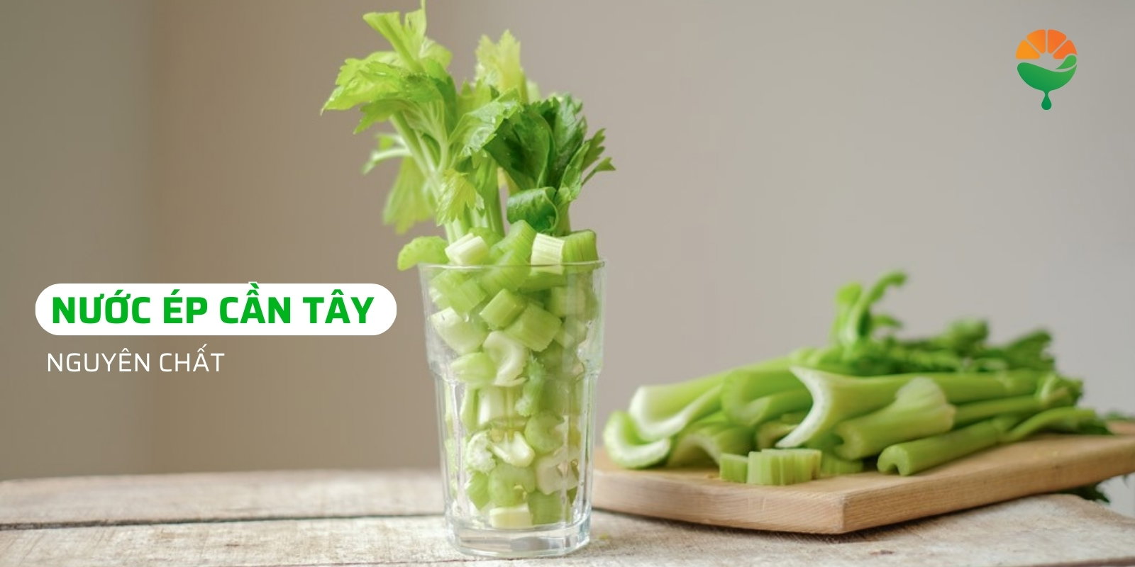 Nước ép cần tây nguyên chất