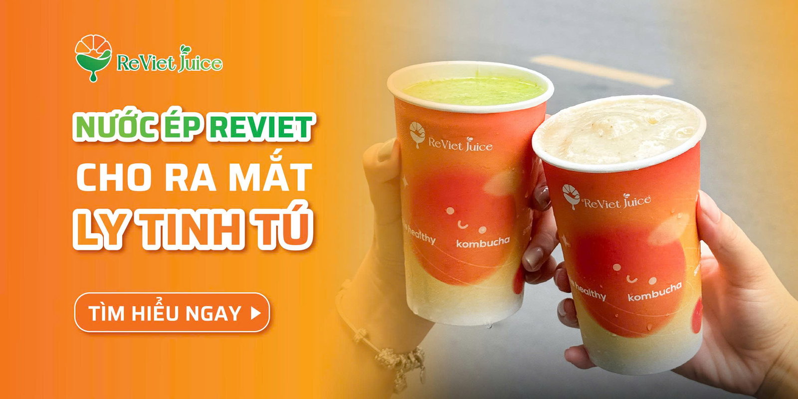 Nước ép ReViet chính thức ra mắt Ly Tinh Tú trong mùa hè 2025