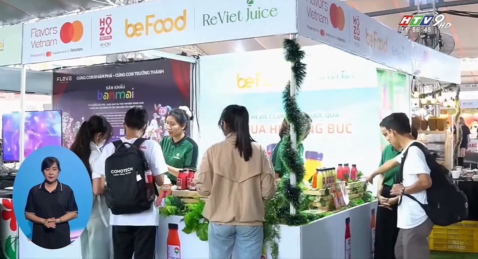 Nước Ép ReViet Vinh Dự Được HTV Đưa Tin