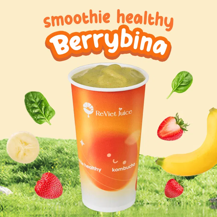 Sinh tố healthy Berrybina