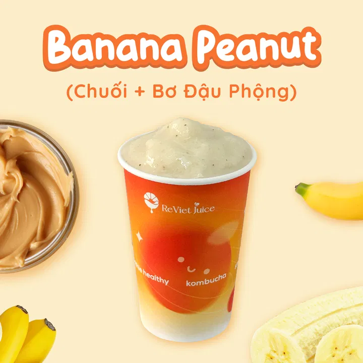 Sinh Tố Healthy Banana Peanut