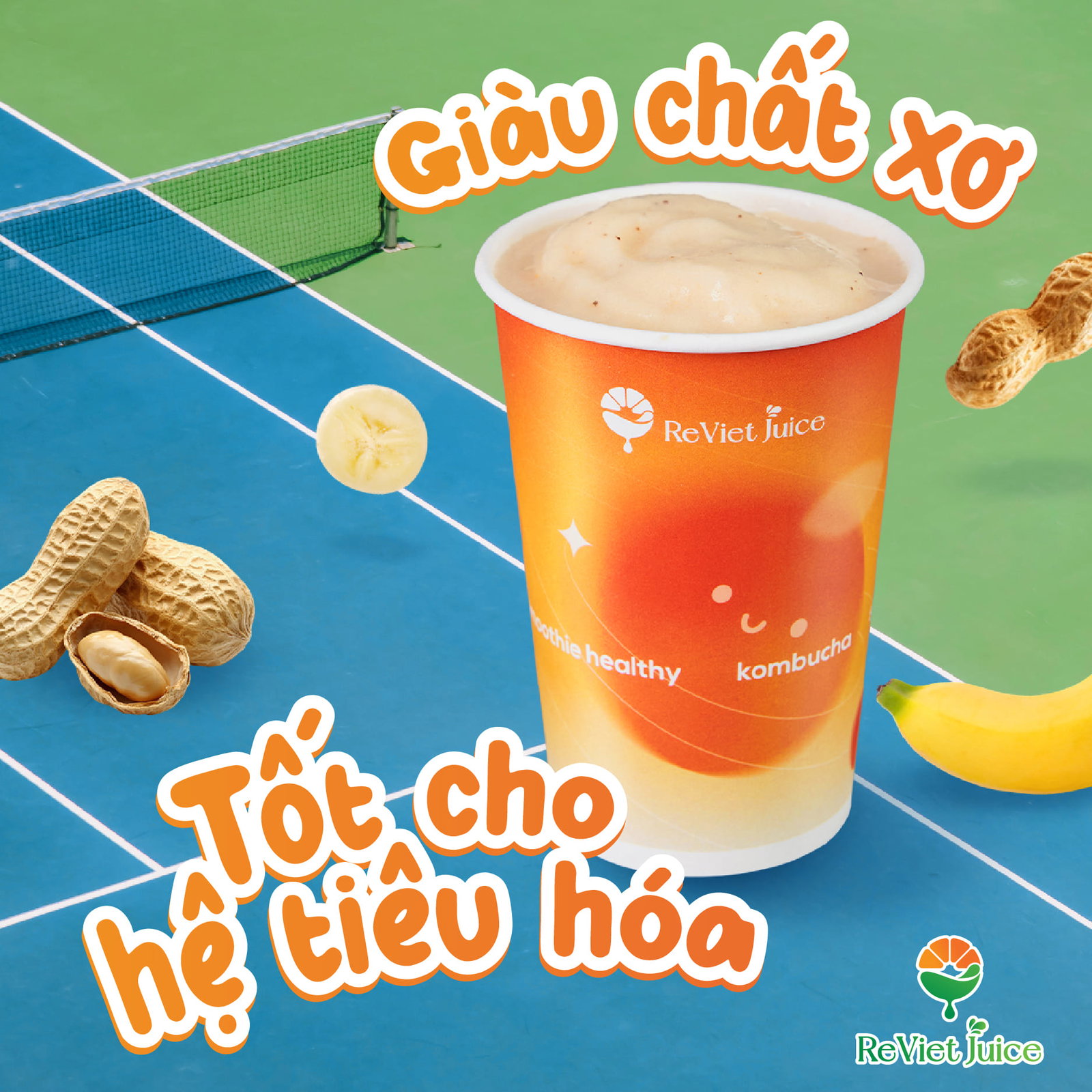 Sinh tố healthy - Là sự lựa chọn lành mạnh, nhẹ bụng mà vẫn no lâu